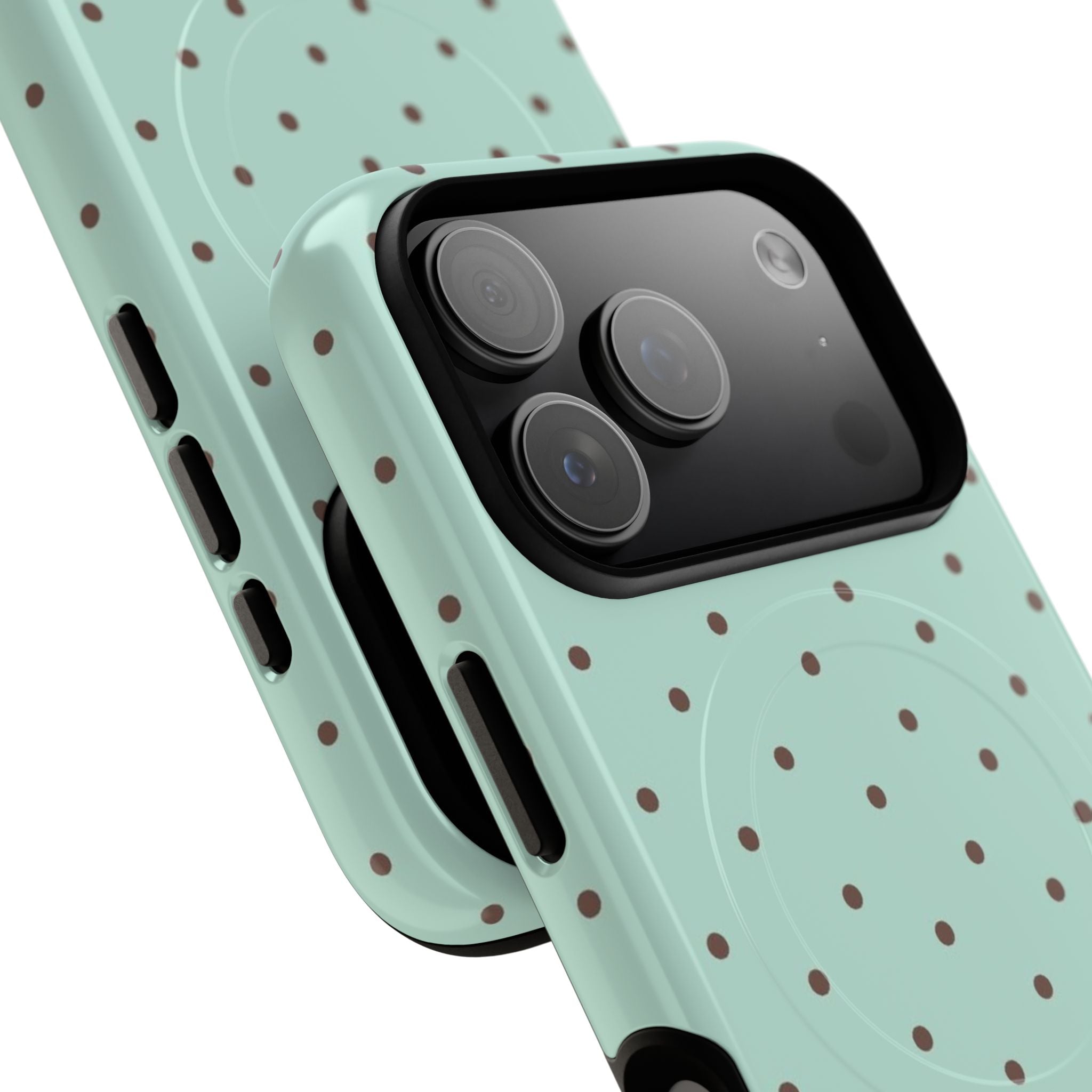 Dot Crush Mint | Magnetic iPhone Case