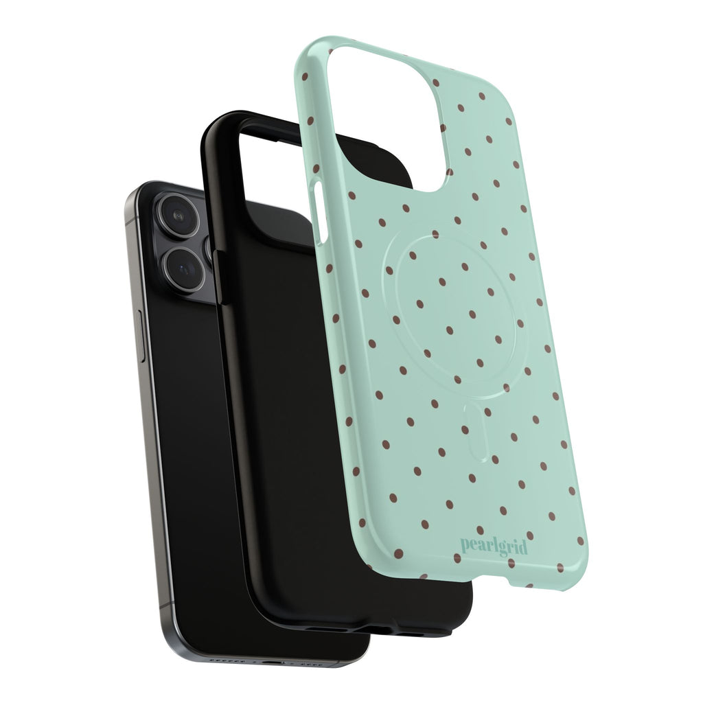 Dot Crush Mint | Magnetic iPhone Case