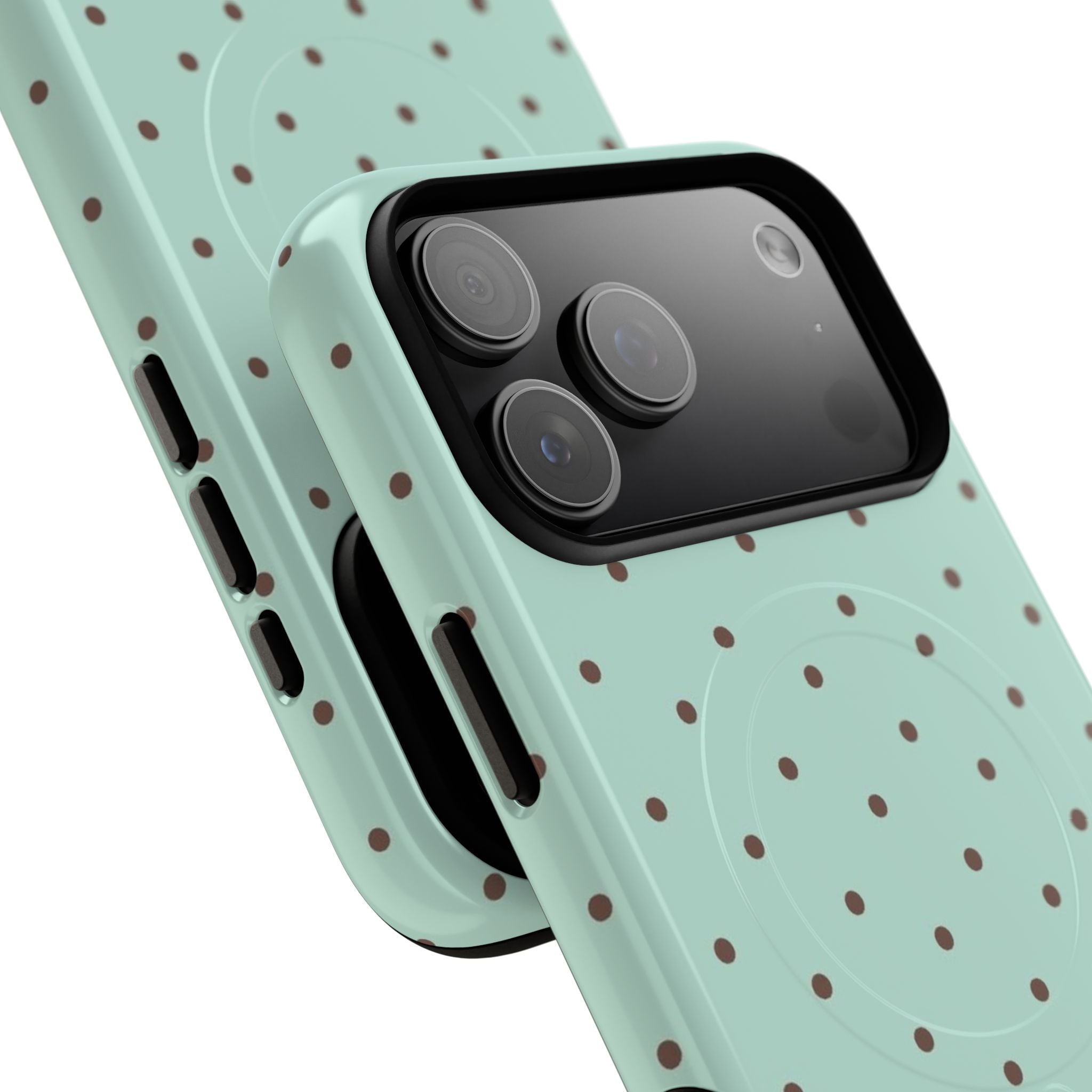Dot Crush Mint | Magnetic iPhone Case