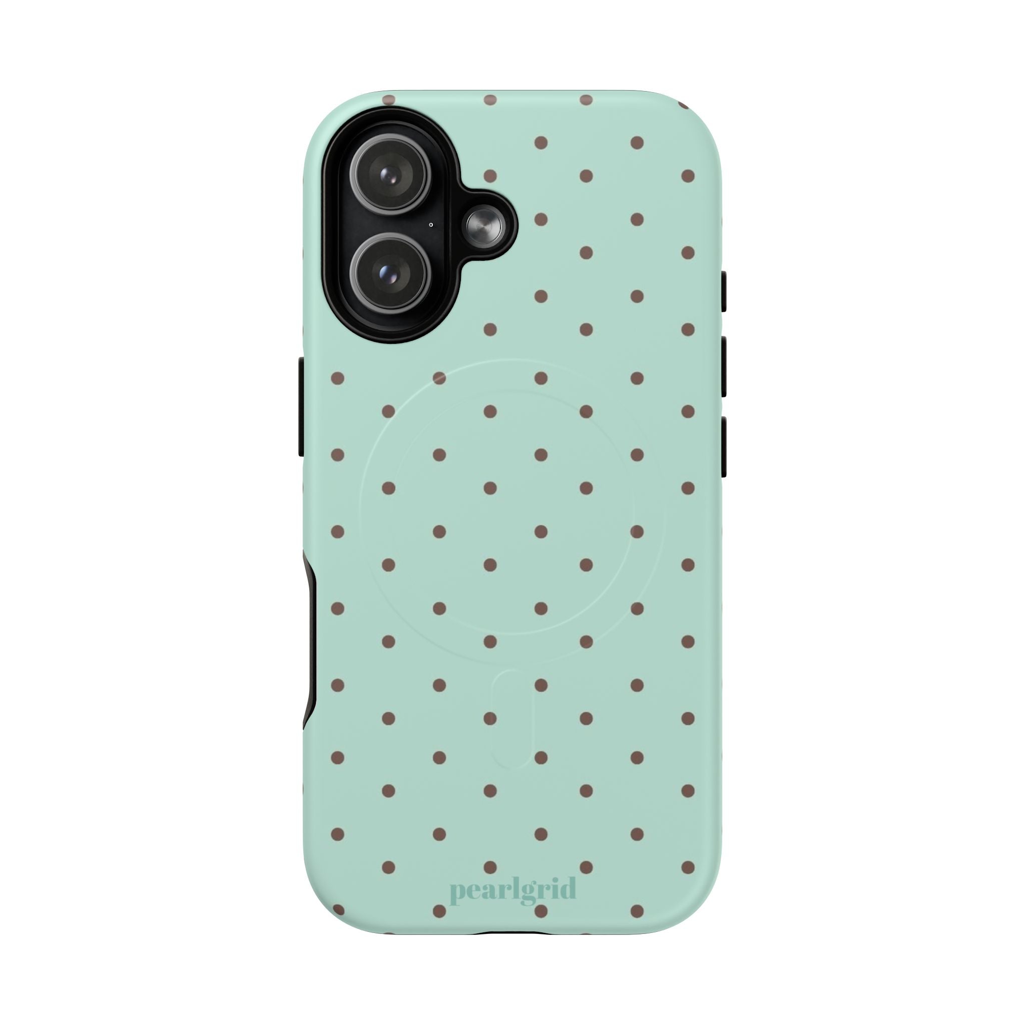 Dot Crush Mint | Magnetic iPhone Case