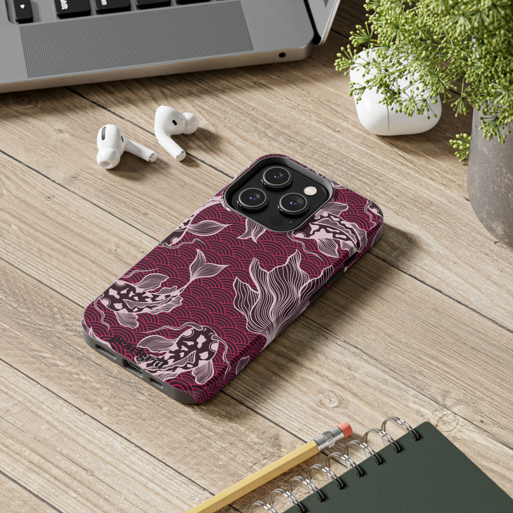 Crimson Current | iPhone Case