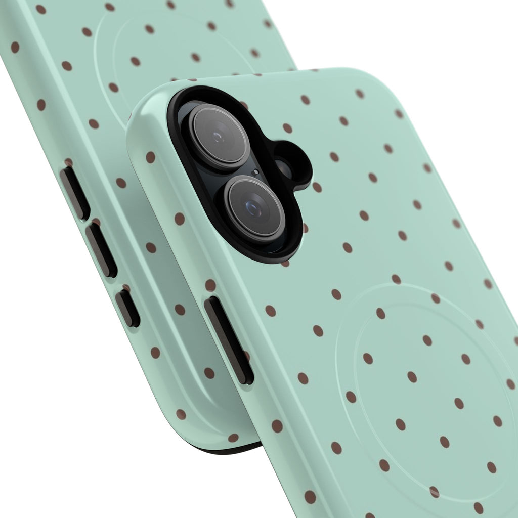 Dot Crush Mint | Magnetic iPhone Case