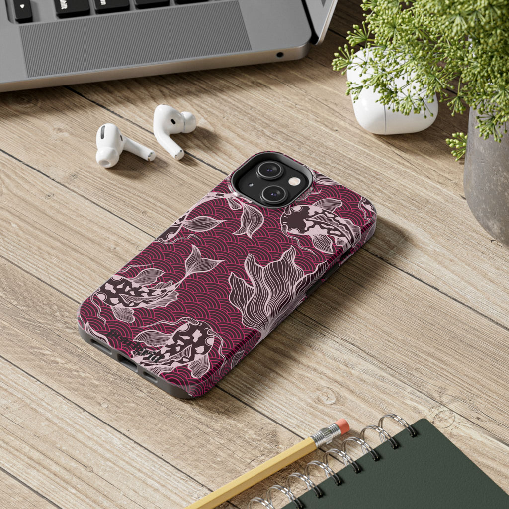 Crimson Current | iPhone Case