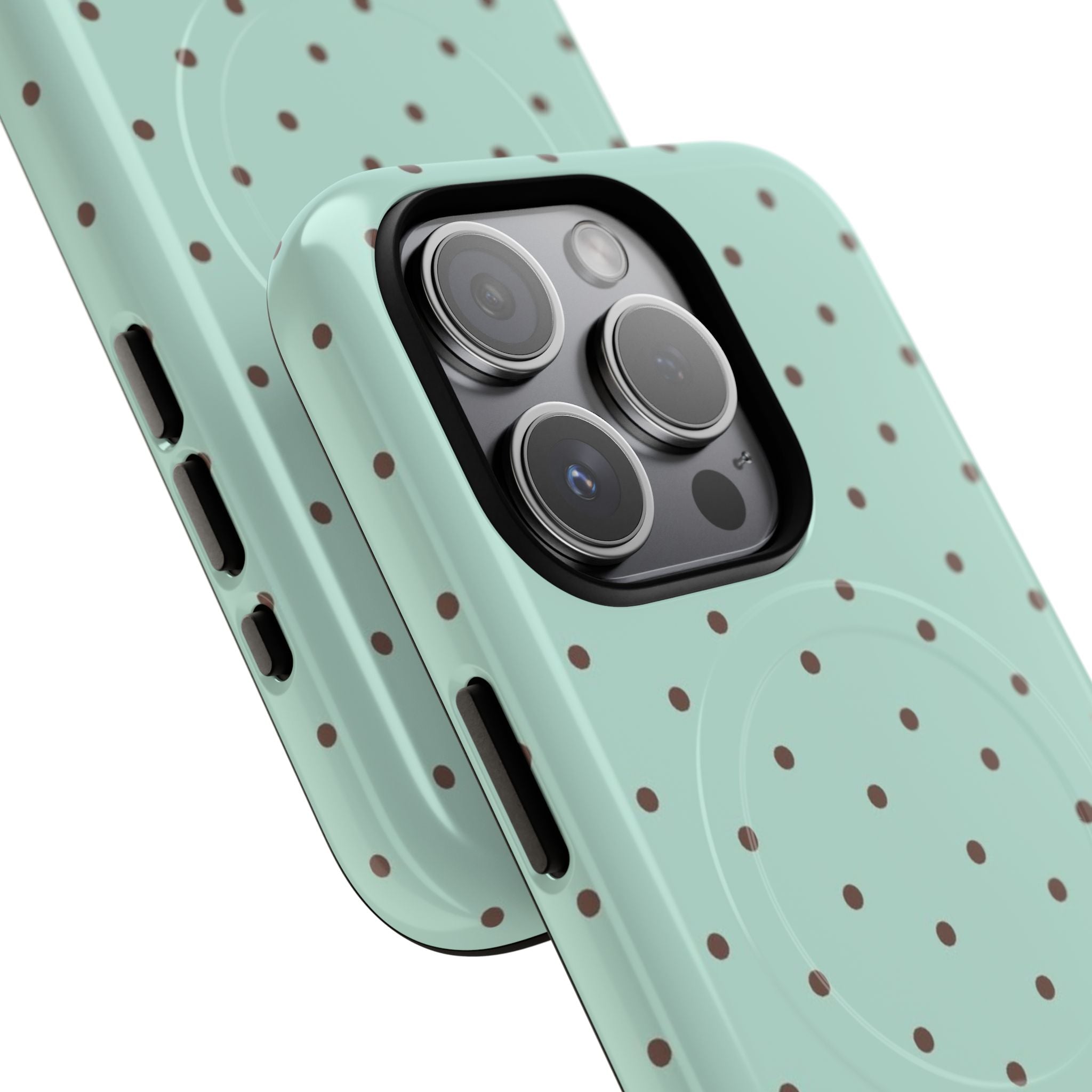 Dot Crush Mint | Magnetic iPhone Case