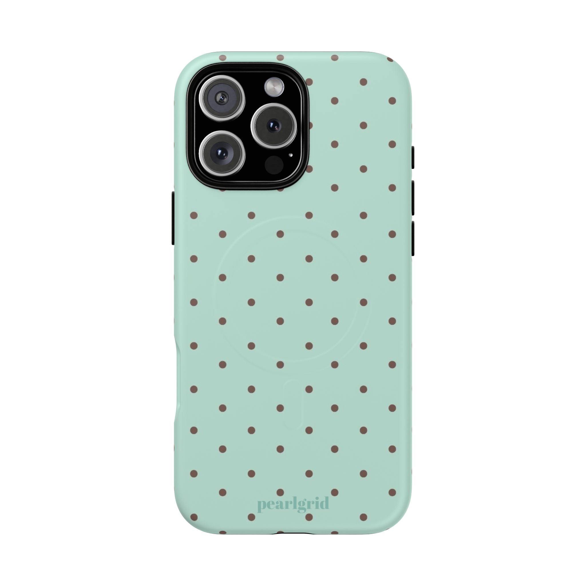 Dot Crush Mint | Magnetic iPhone Case