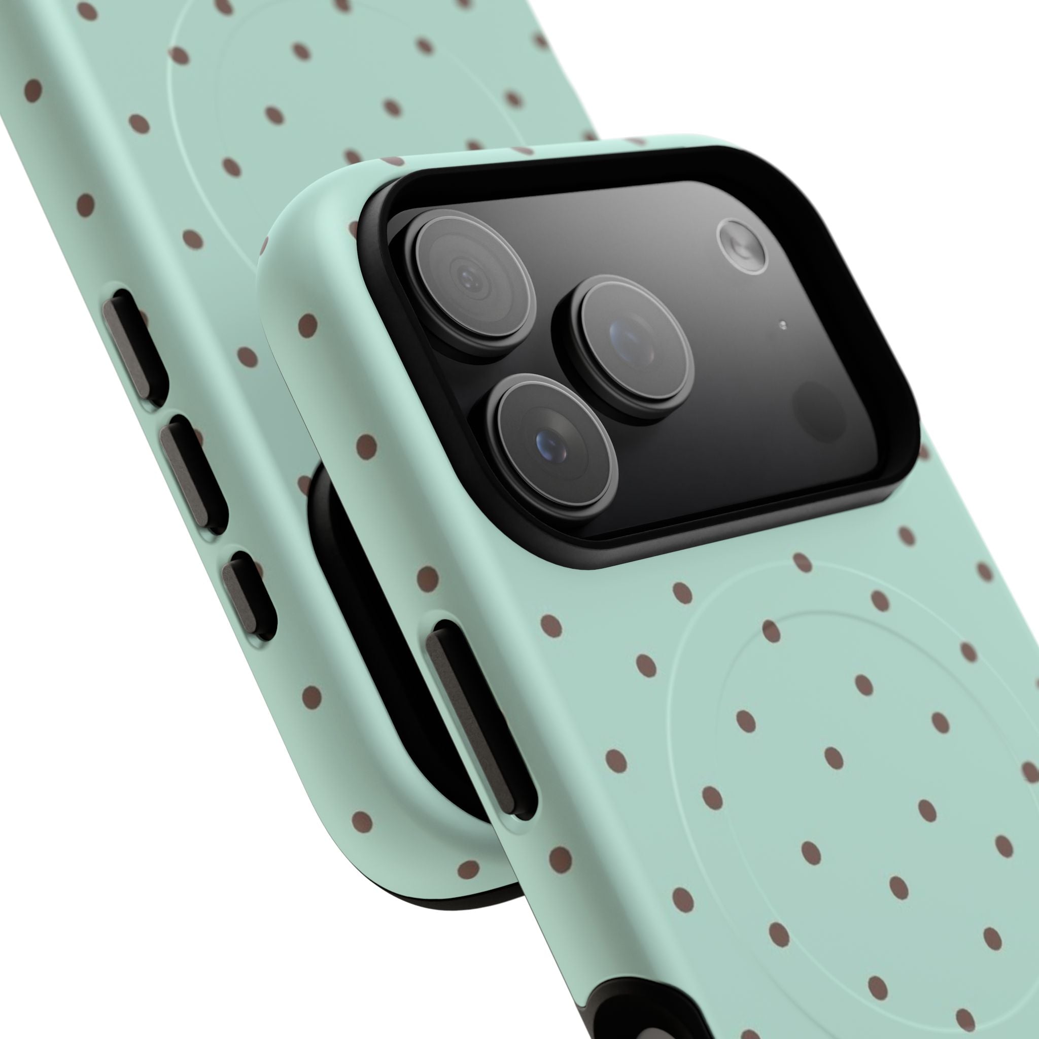 Dot Crush Mint | Magnetic iPhone Case
