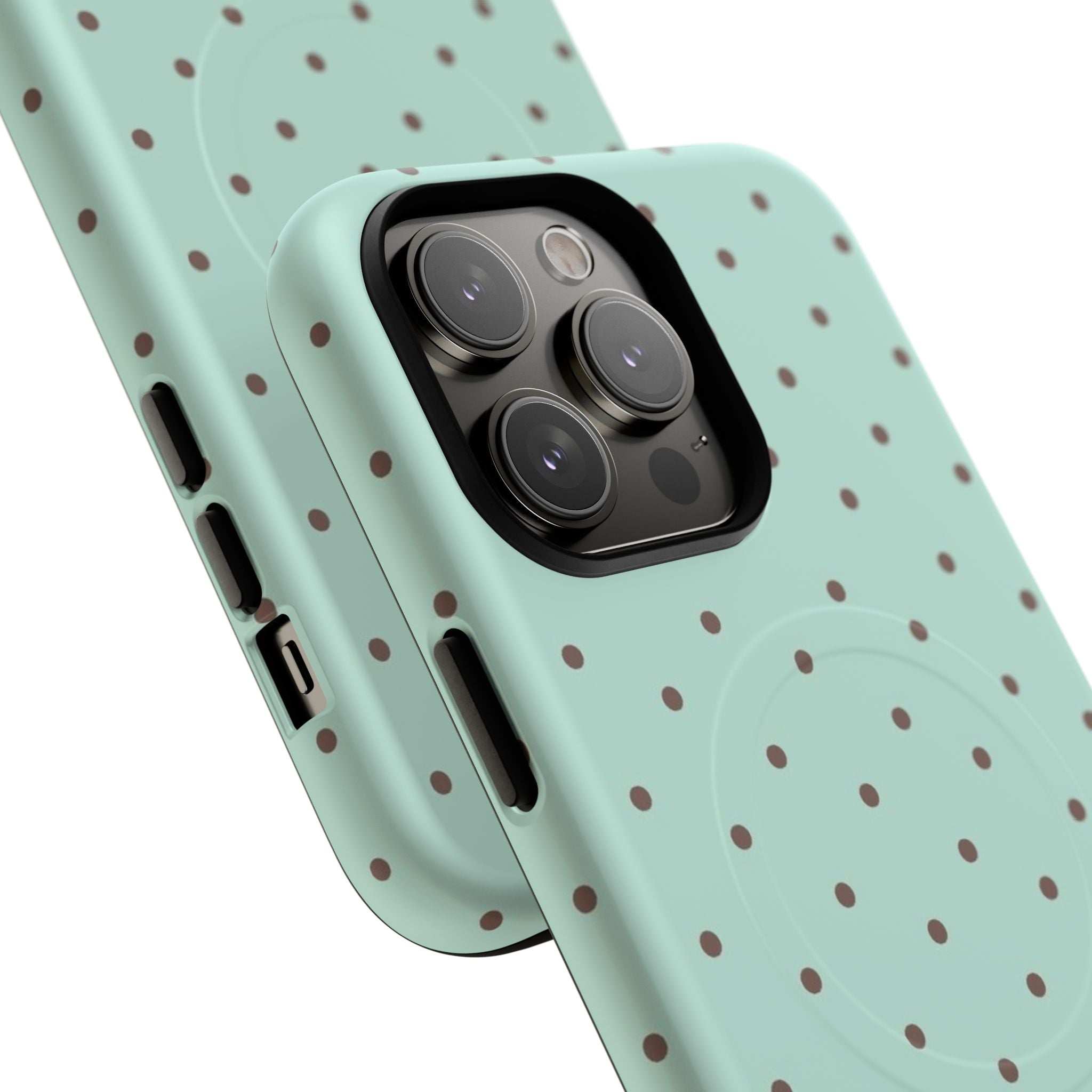 Dot Crush Mint | Magnetic iPhone Case