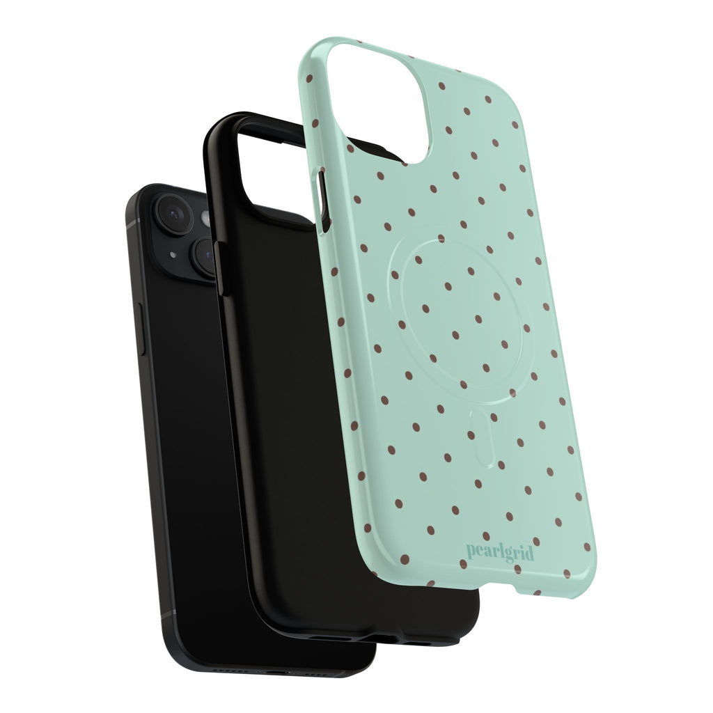 Dot Crush Mint | Magnetic iPhone Case