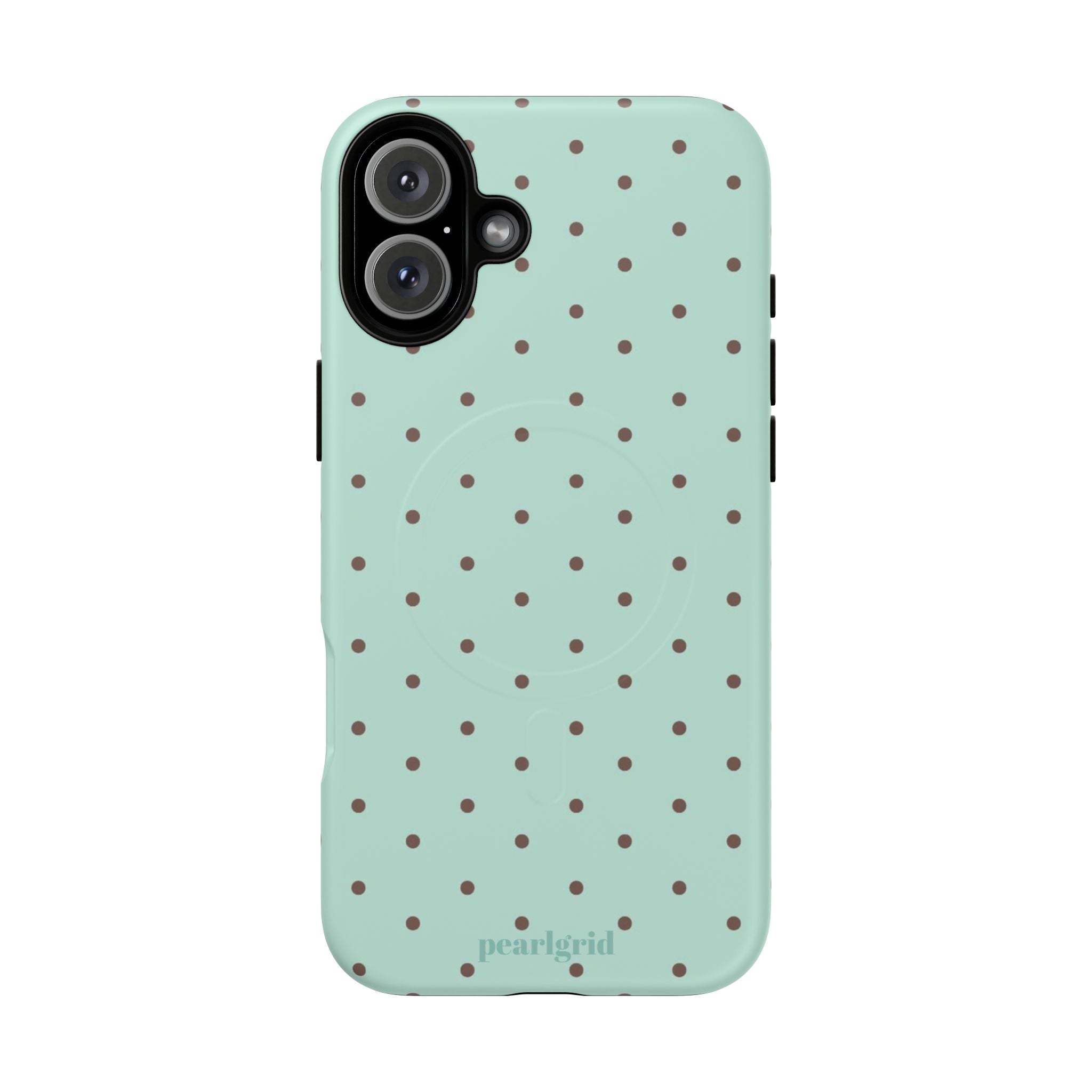 Dot Crush Mint | Magnetic iPhone Case