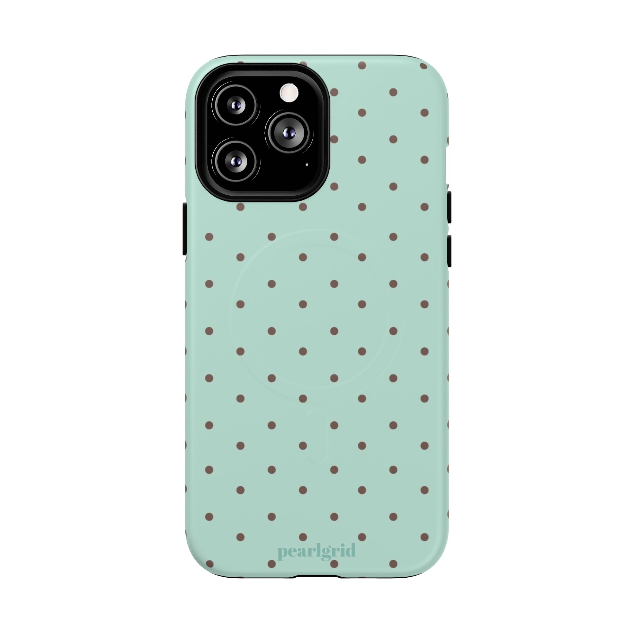 Dot Crush Mint | Magnetic iPhone Case