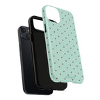 Dot Crush Mint | Magnetic iPhone Case