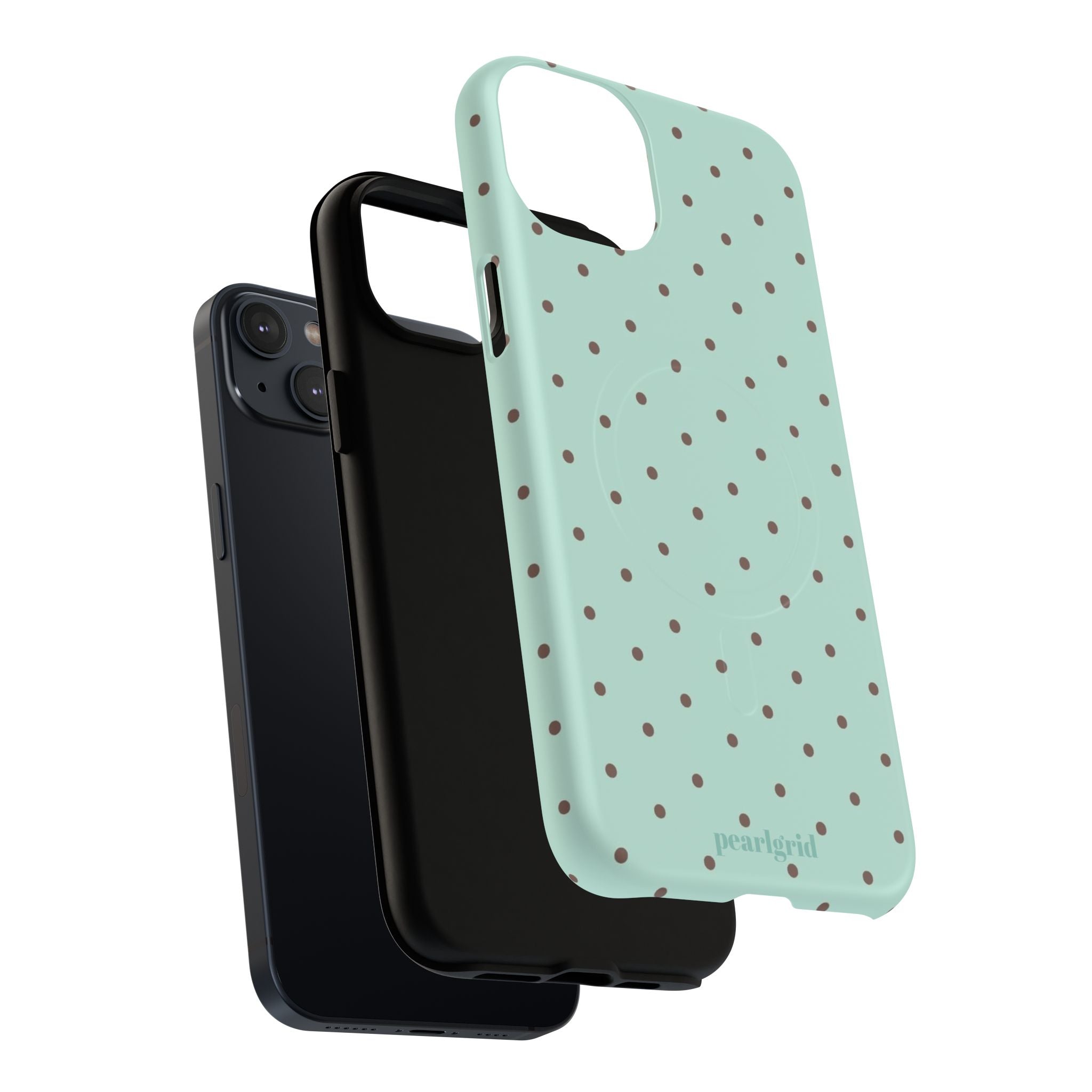 Dot Crush Mint | Magnetic iPhone Case