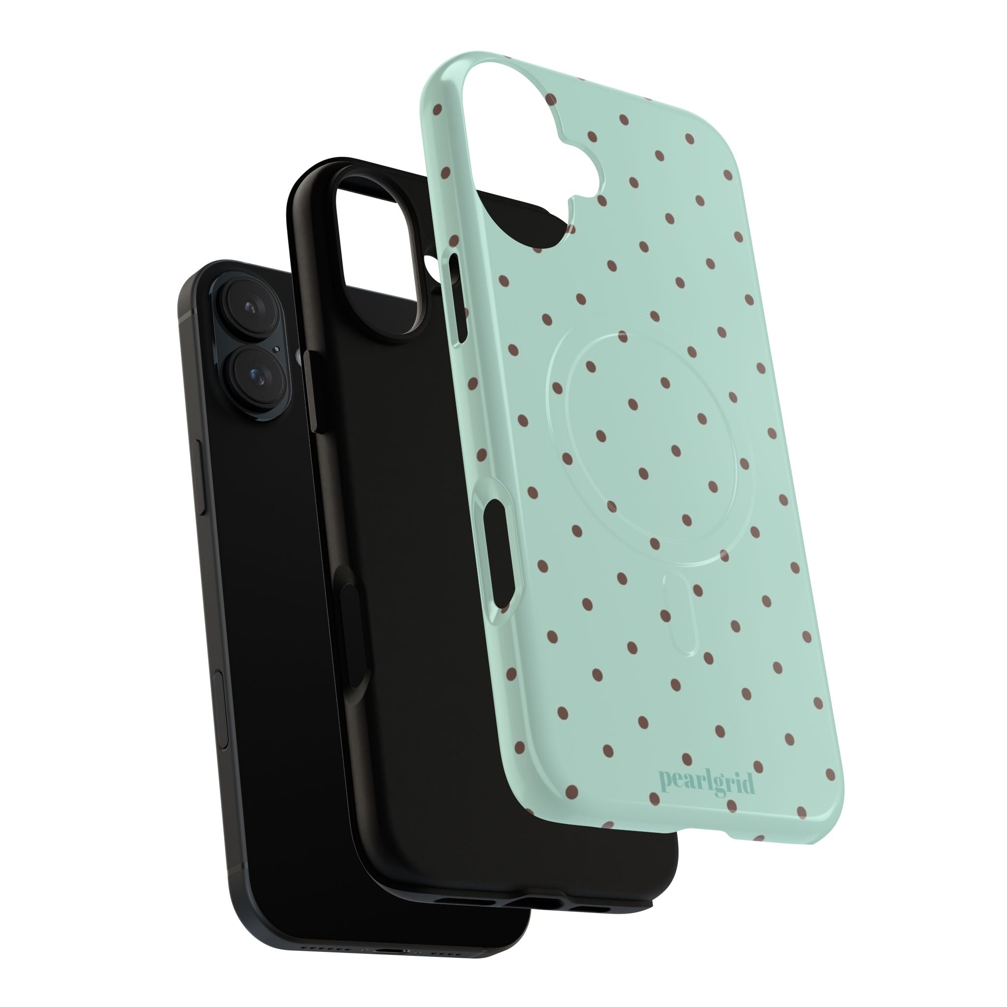 Dot Crush Mint | Magnetic iPhone Case