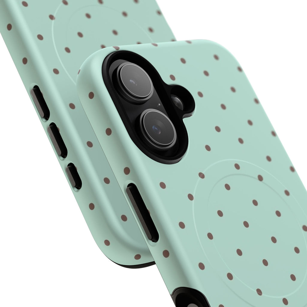 Dot Crush Mint | Magnetic iPhone Case