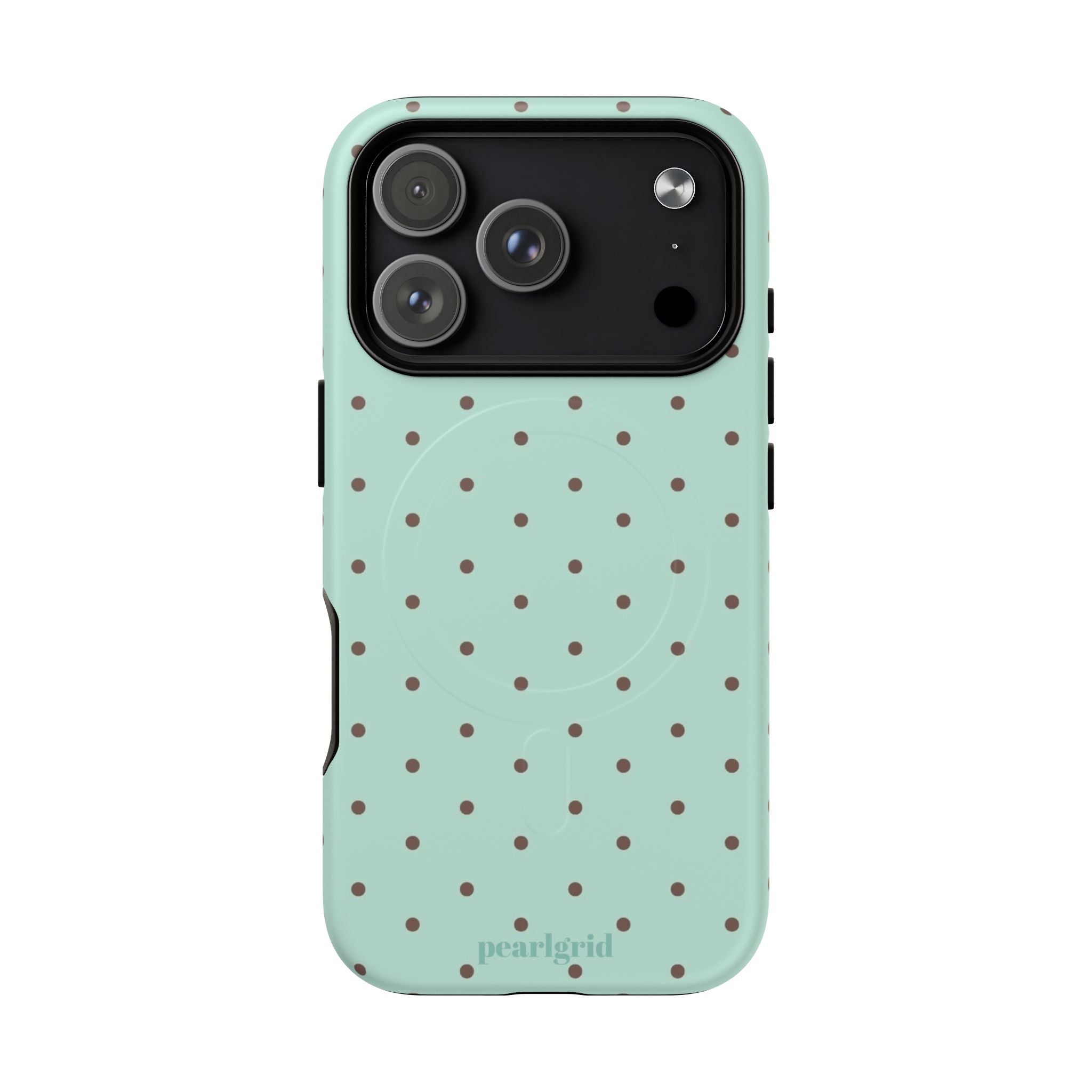 Dot Crush Mint | Magnetic iPhone Case