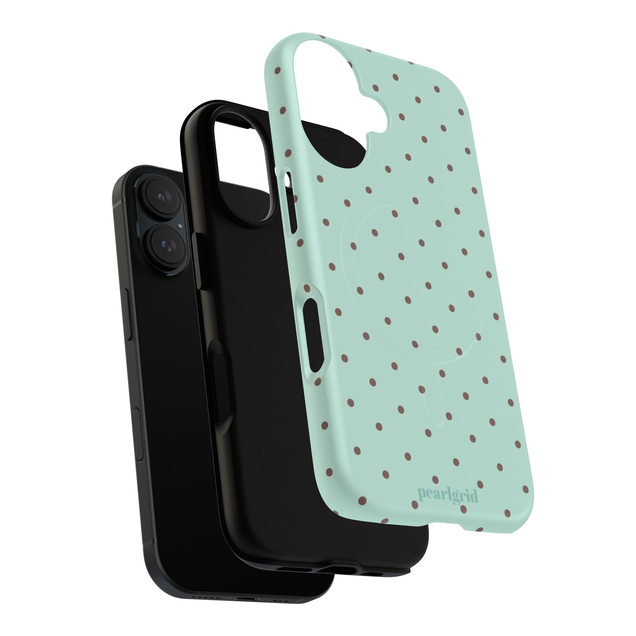 Dot Crush Mint | Magnetic iPhone Case
