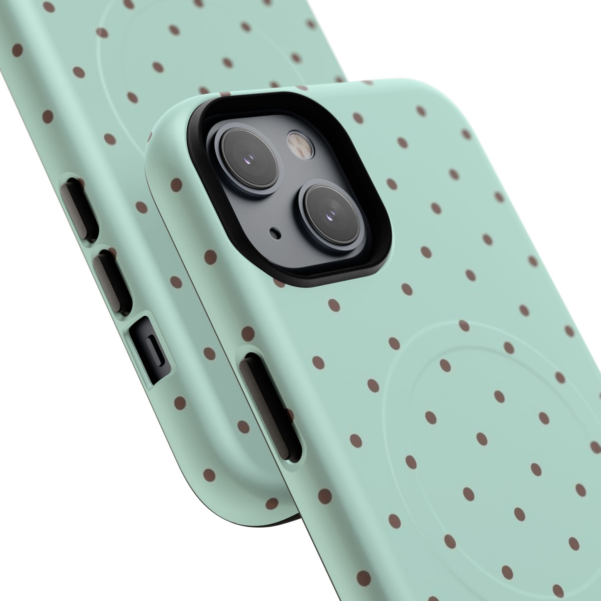 Dot Crush Mint | Magnetic iPhone Case
