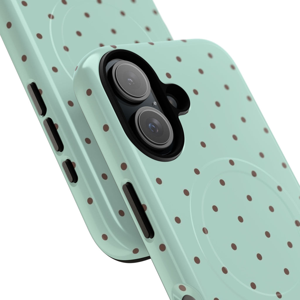 Dot Crush Mint | Magnetic iPhone Case