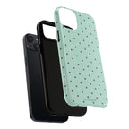 Dot Crush Mint | Magnetic iPhone Case