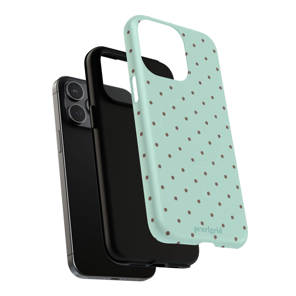 Dot Crush Mint | Magnetic iPhone Case