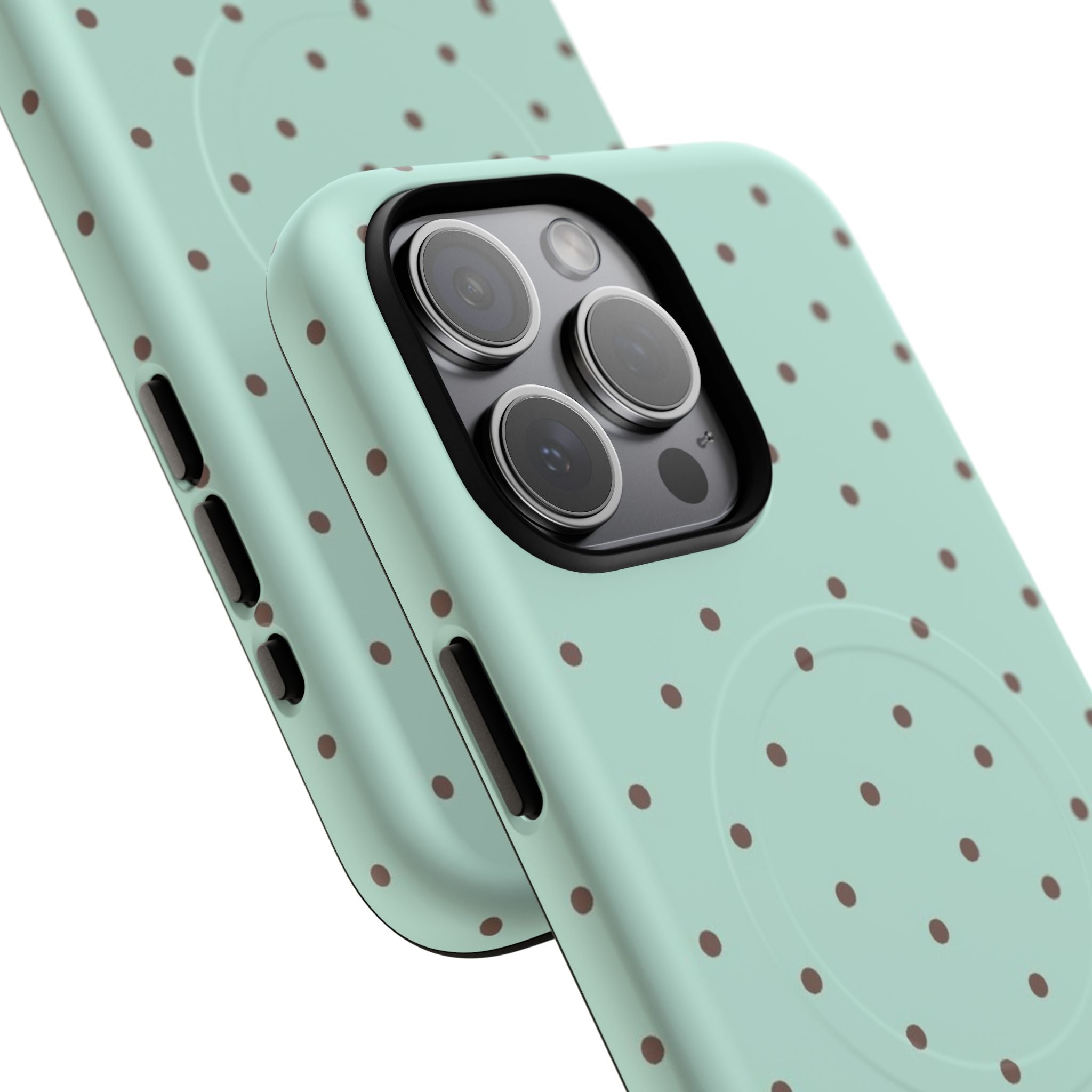 Dot Crush Mint | Magnetic iPhone Case