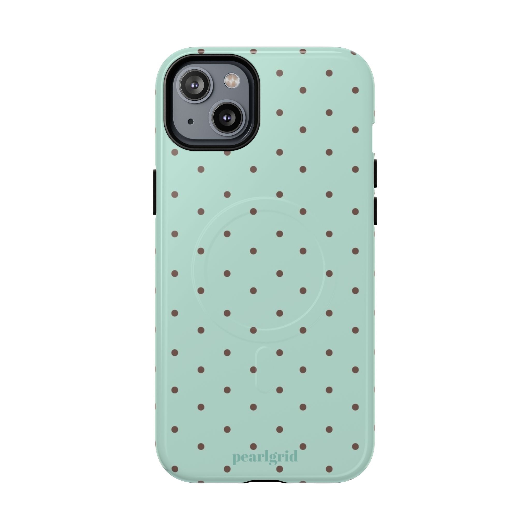 Dot Crush Mint | Magnetic iPhone Case