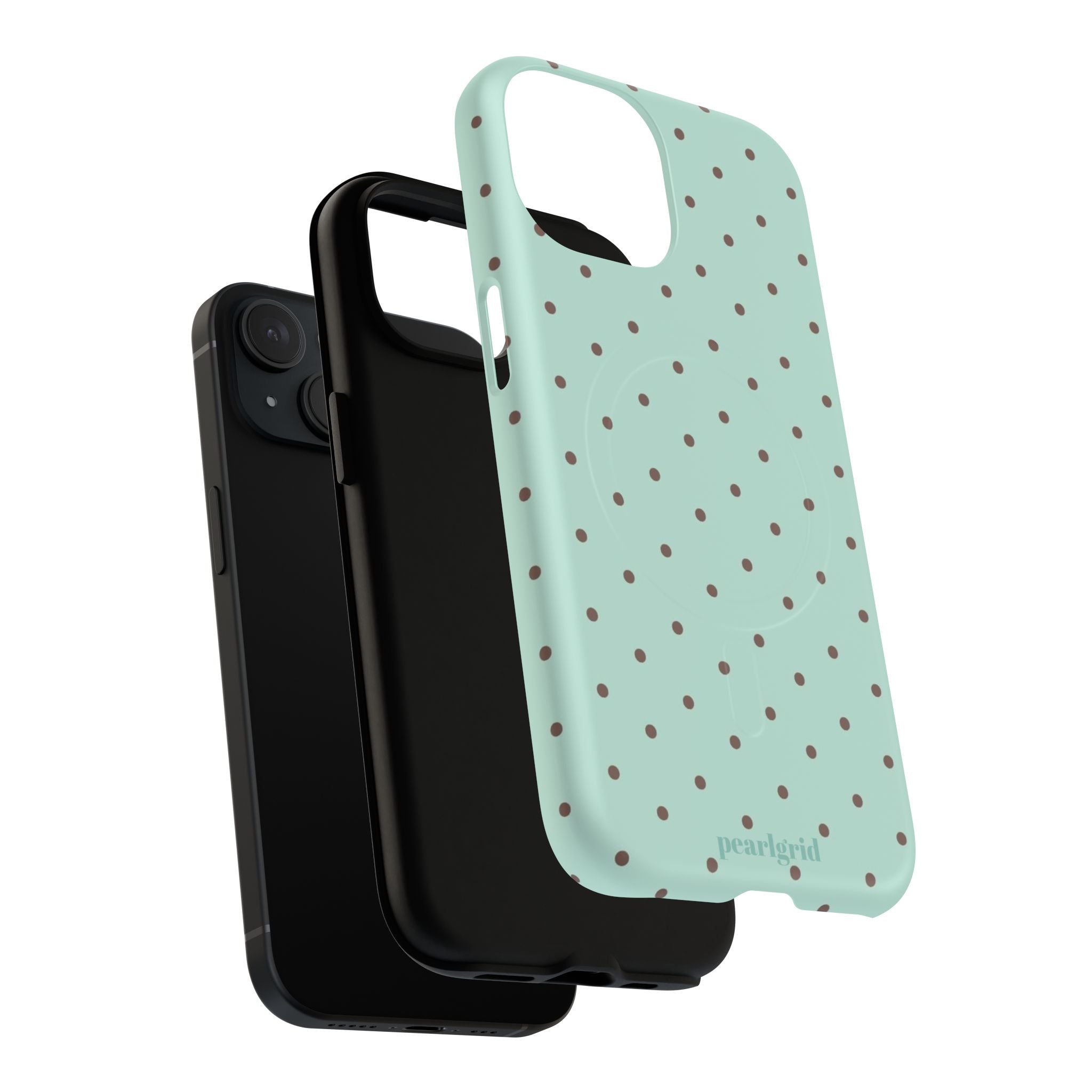 Dot Crush Mint | Magnetic iPhone Case