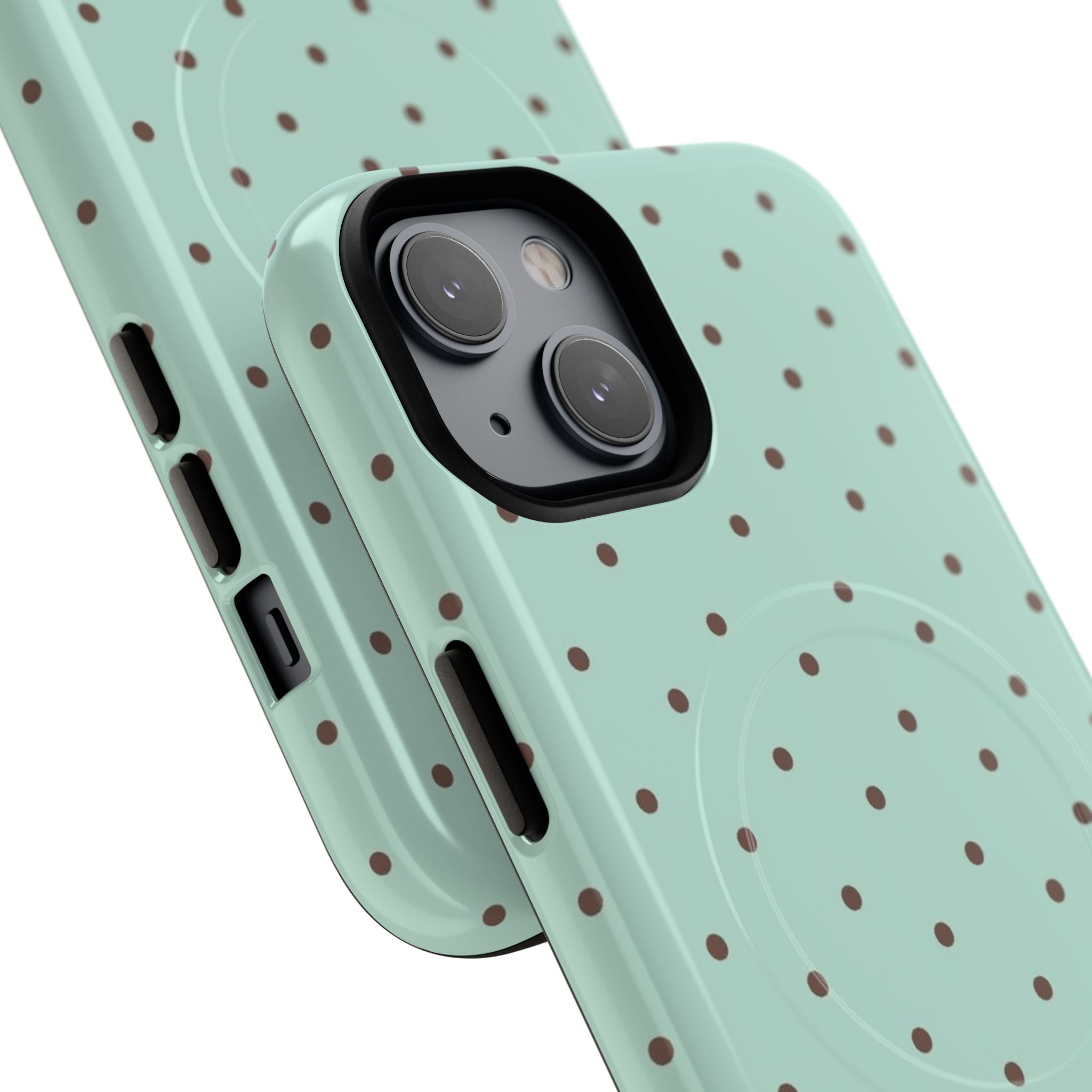 Dot Crush Mint | Magnetic iPhone Case