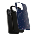 Dot Crush Navy | Magnetic iPhone Case