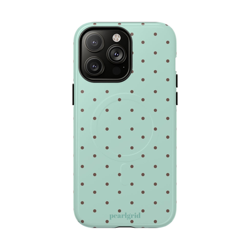 Dot Crush Mint | Magnetic iPhone Case