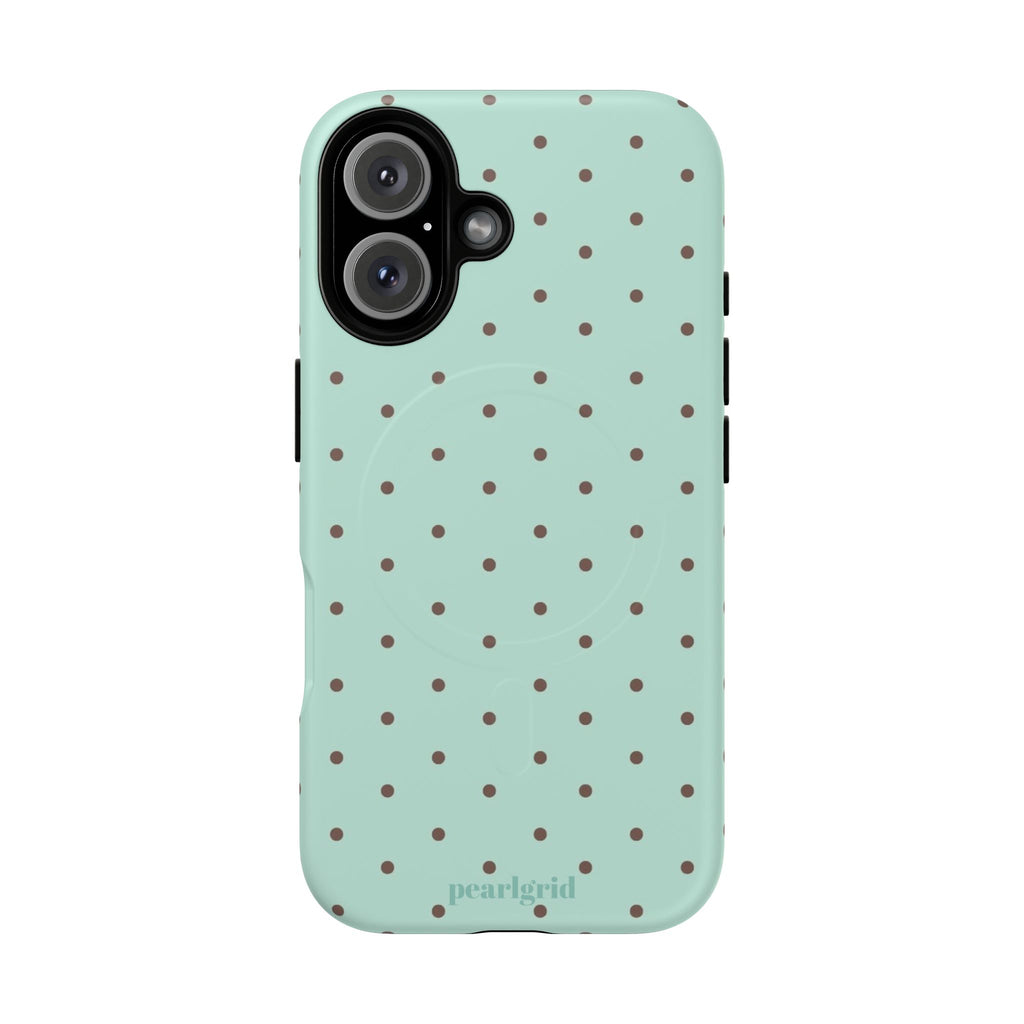 Dot Crush Mint | Magnetic iPhone Case