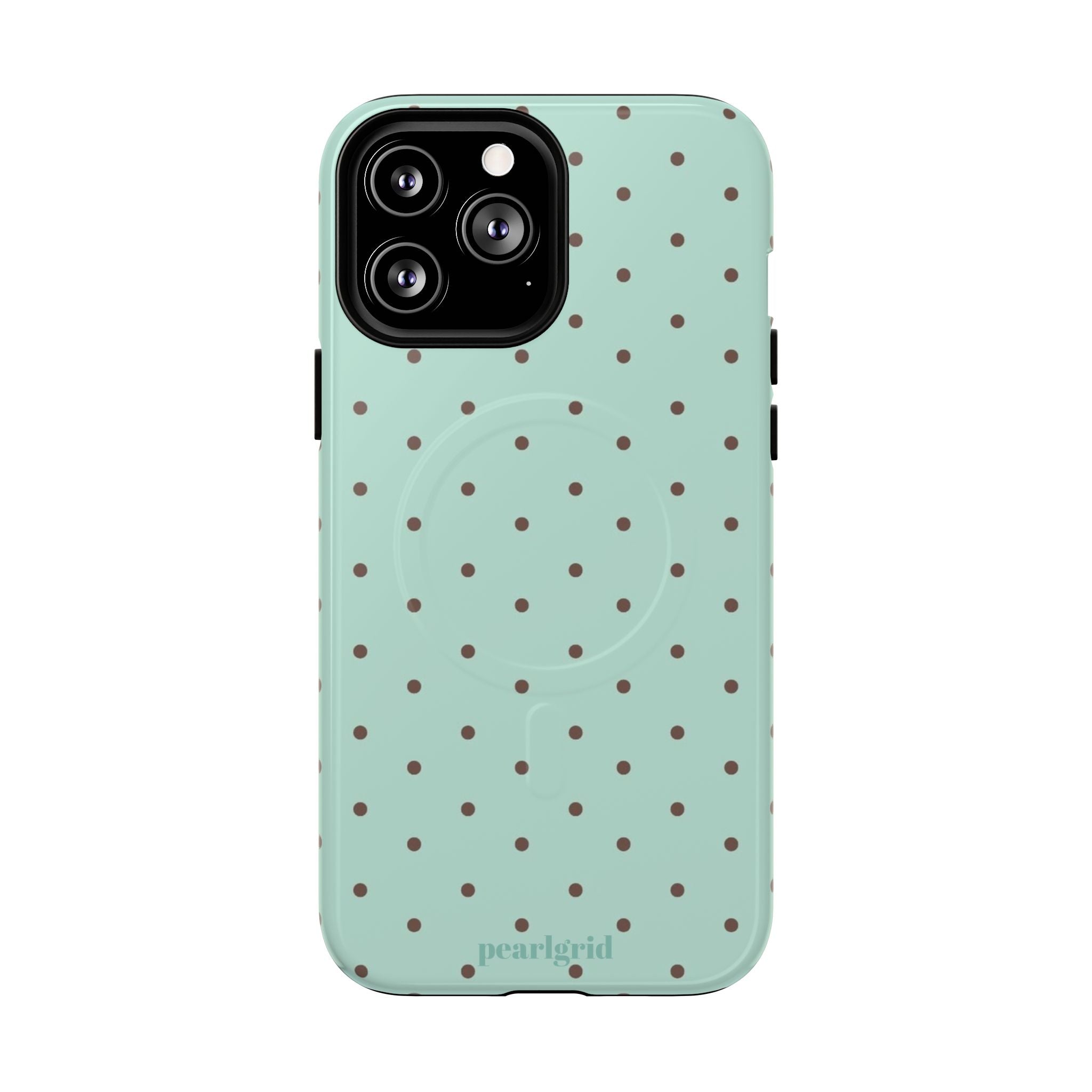 Dot Crush Mint | Magnetic iPhone Case