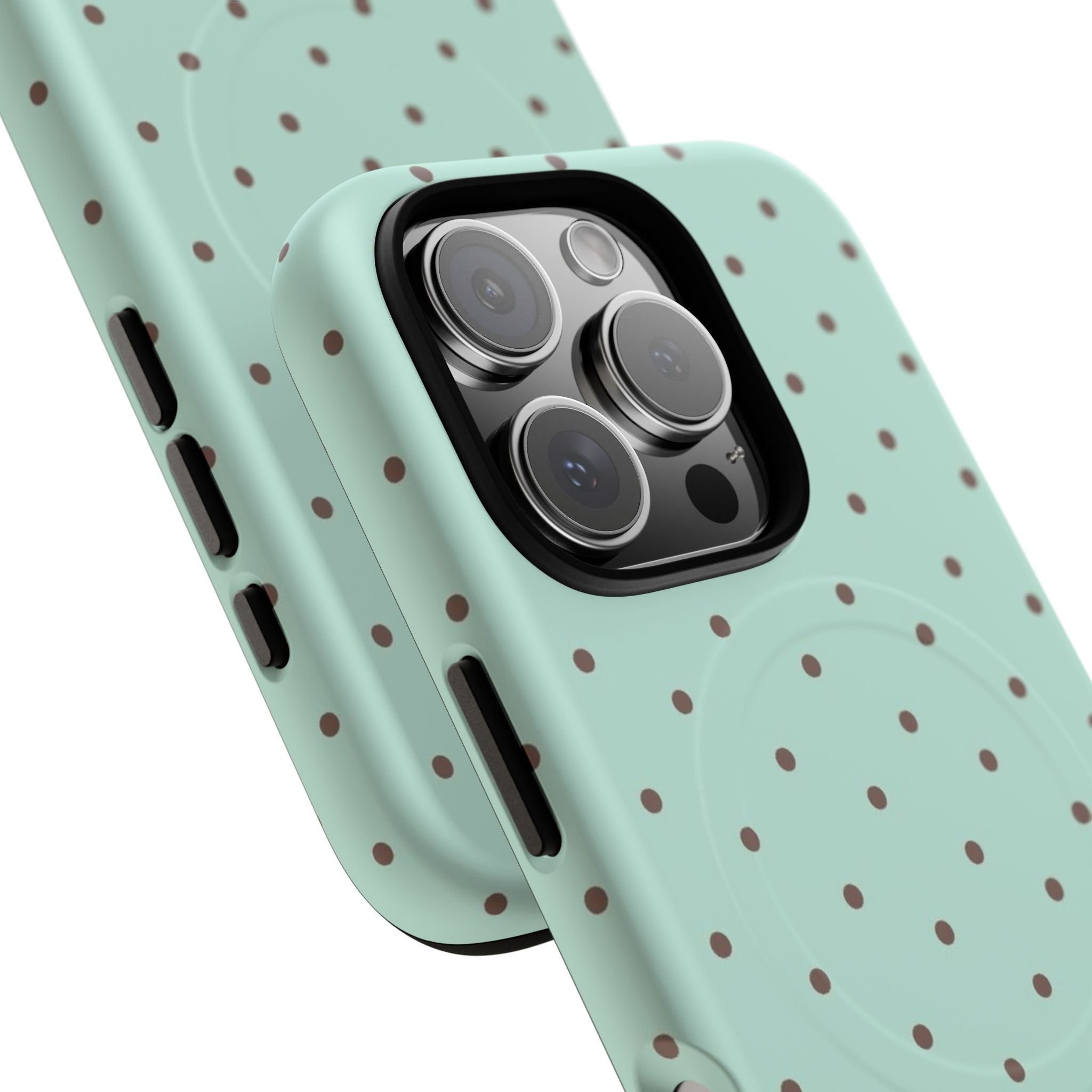 Dot Crush Mint | Magnetic iPhone Case