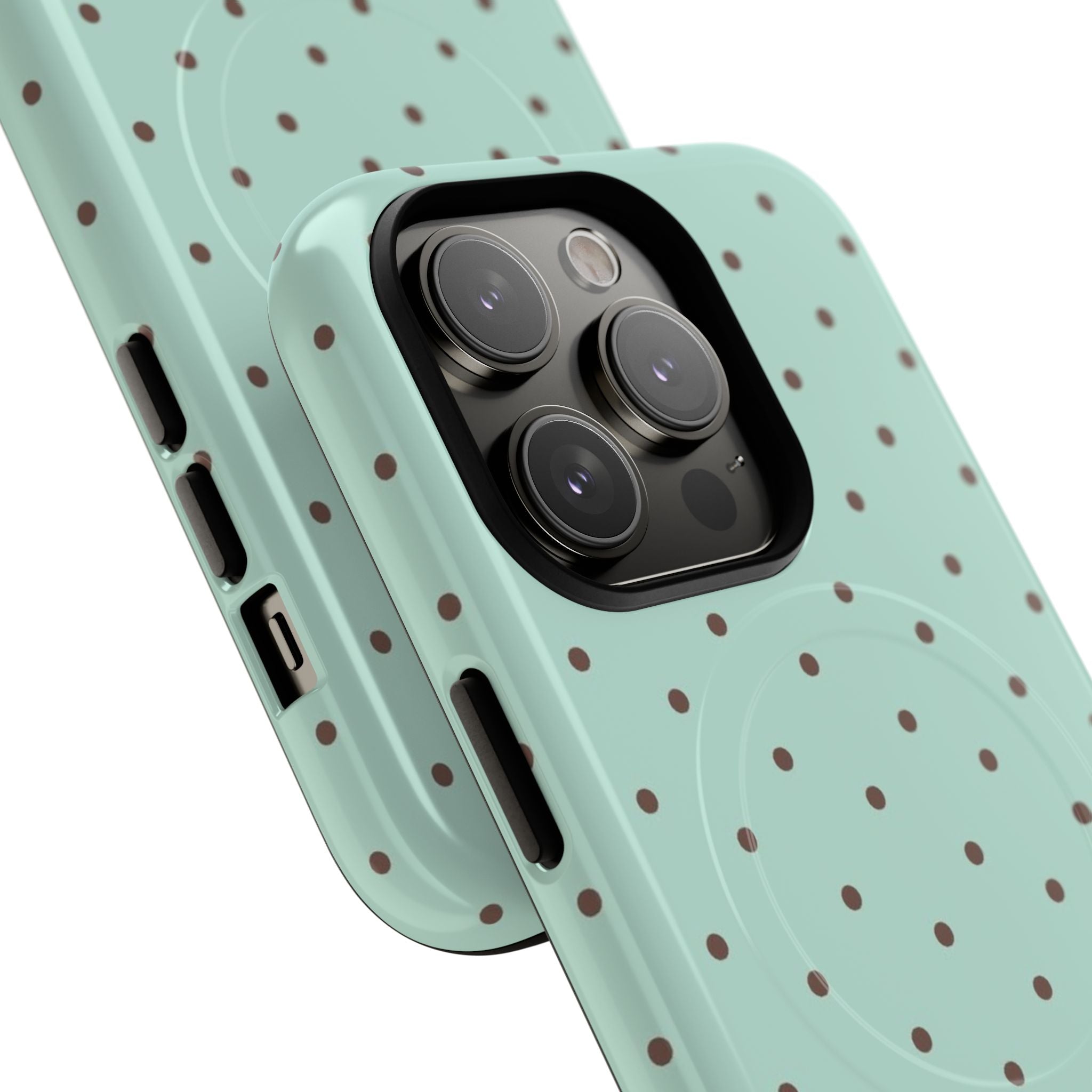 Dot Crush Mint | Magnetic iPhone Case