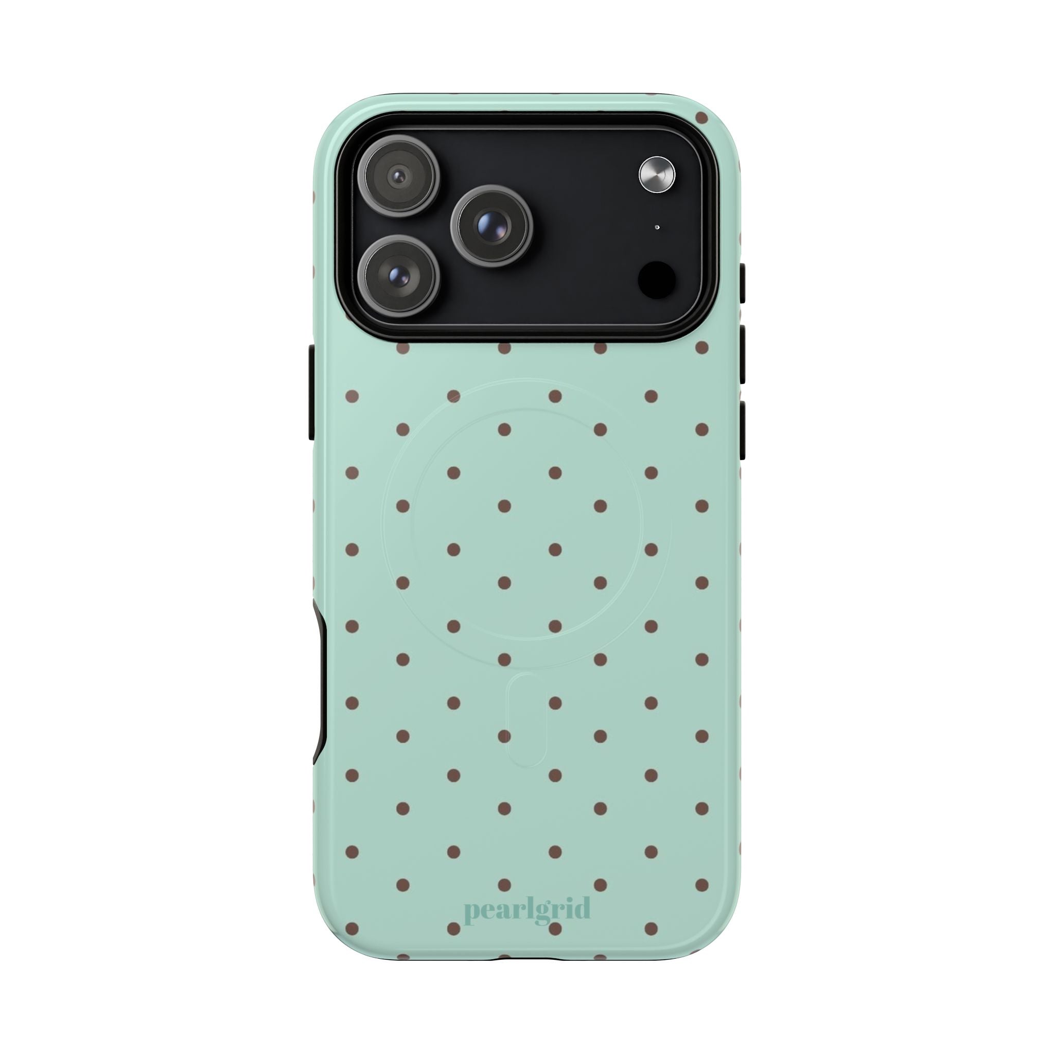 Dot Crush Mint | Magnetic iPhone Case