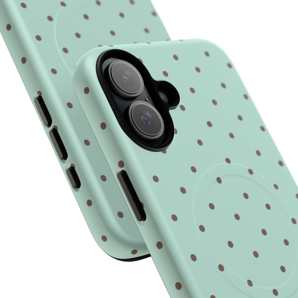 Dot Crush Mint | Magnetic iPhone Case