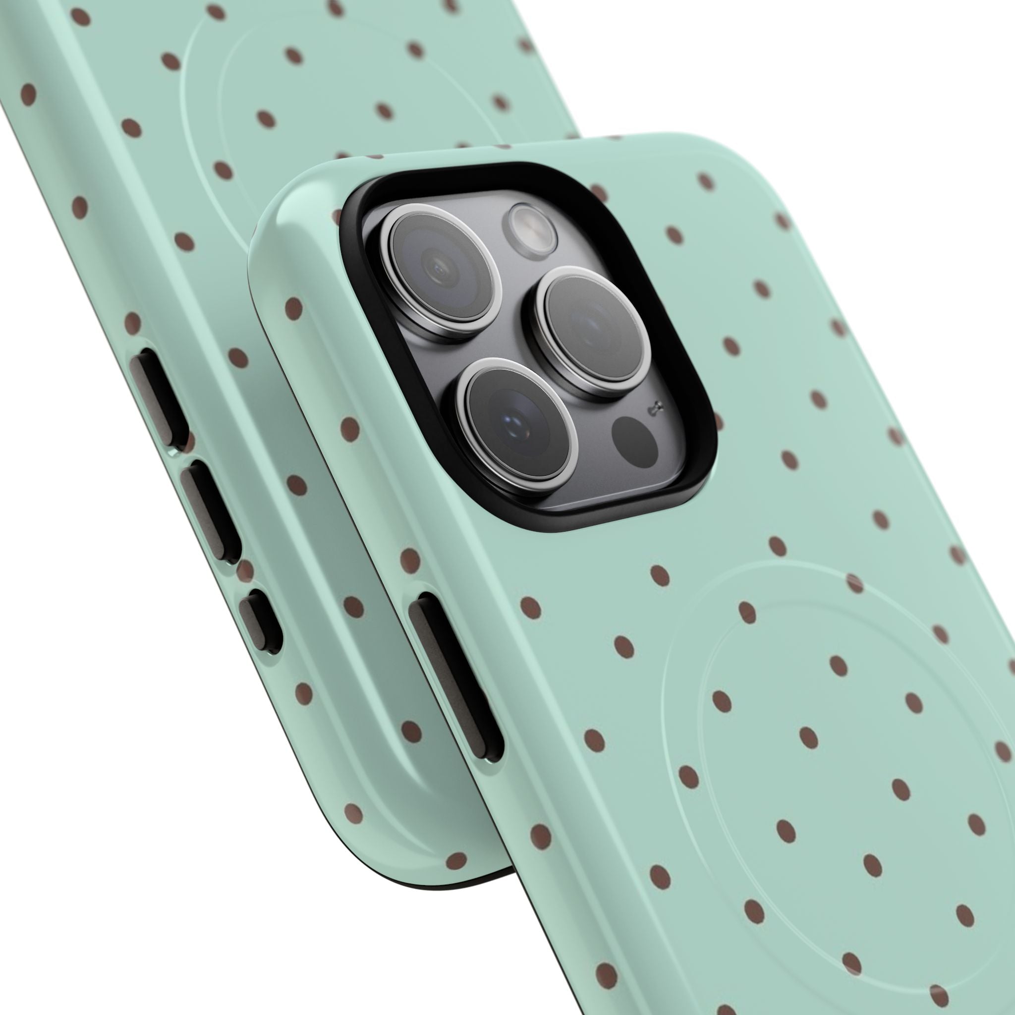 Dot Crush Mint | Magnetic iPhone Case