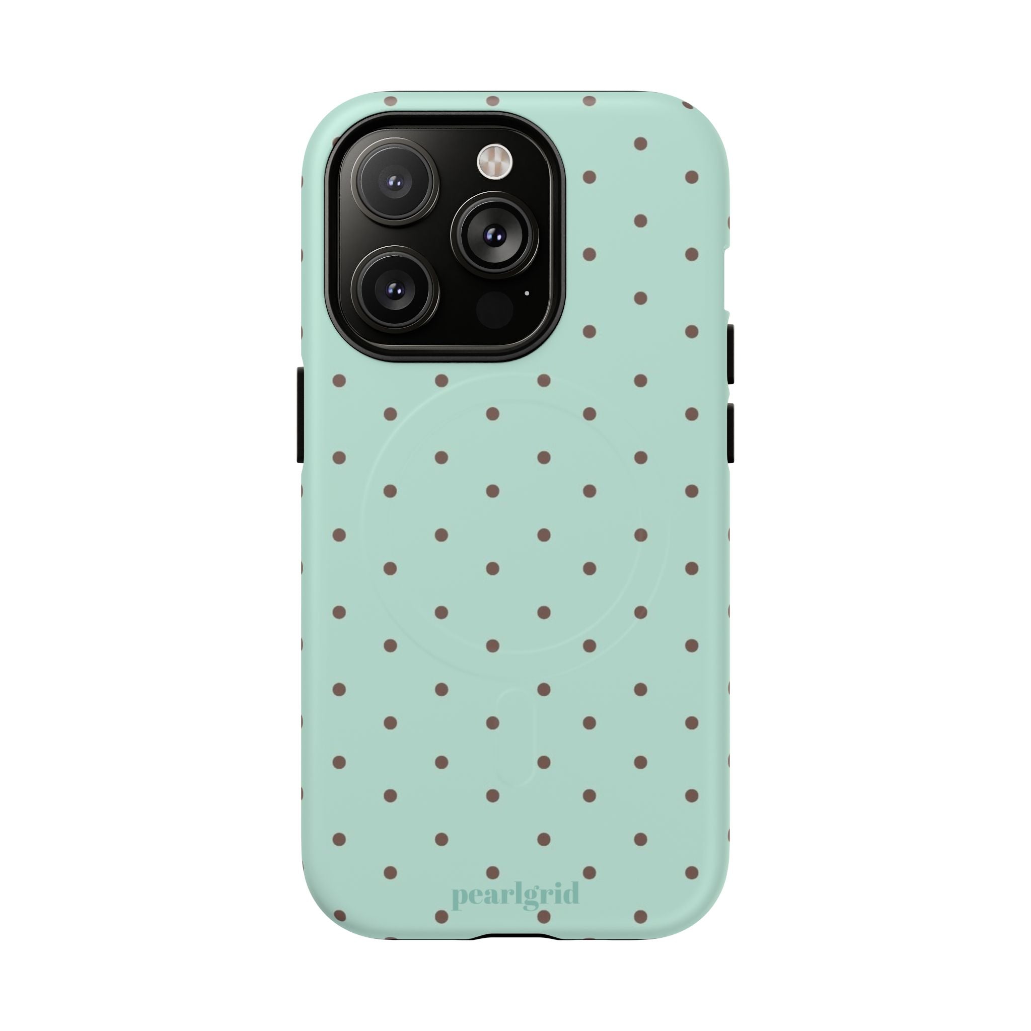 Dot Crush Mint | Magnetic iPhone Case