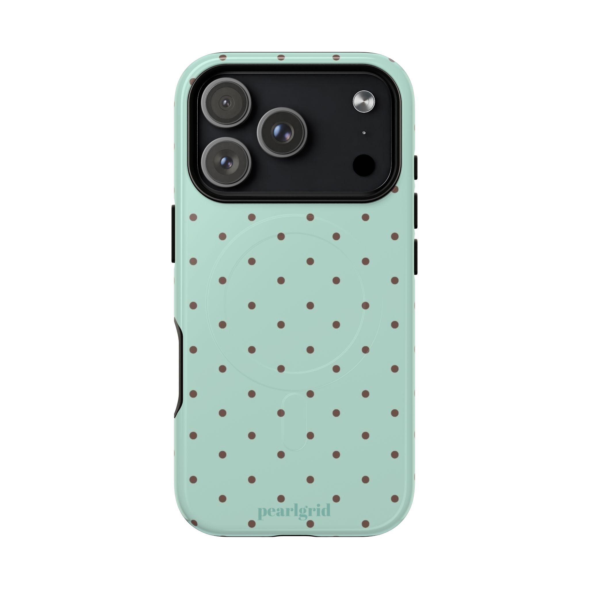 Dot Crush Mint | Magnetic iPhone Case