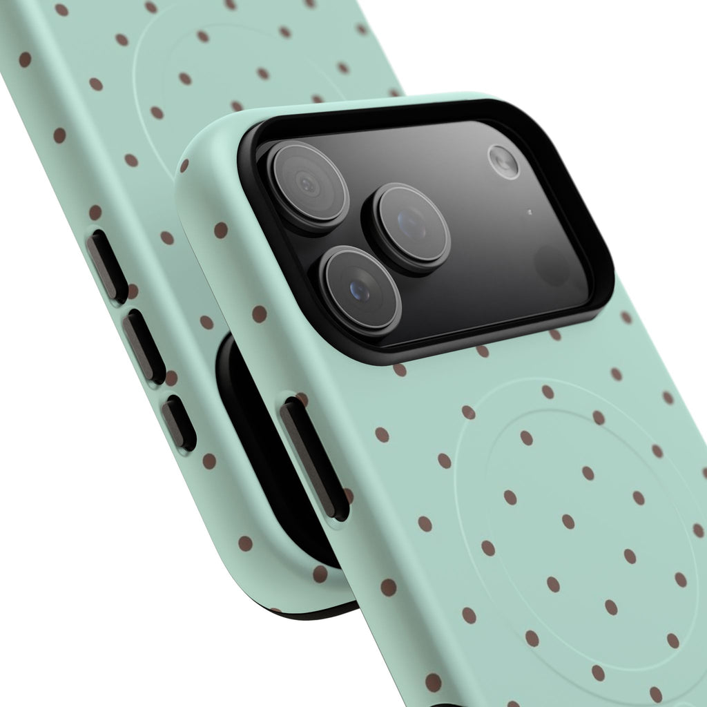 Dot Crush Mint | Magnetic iPhone Case
