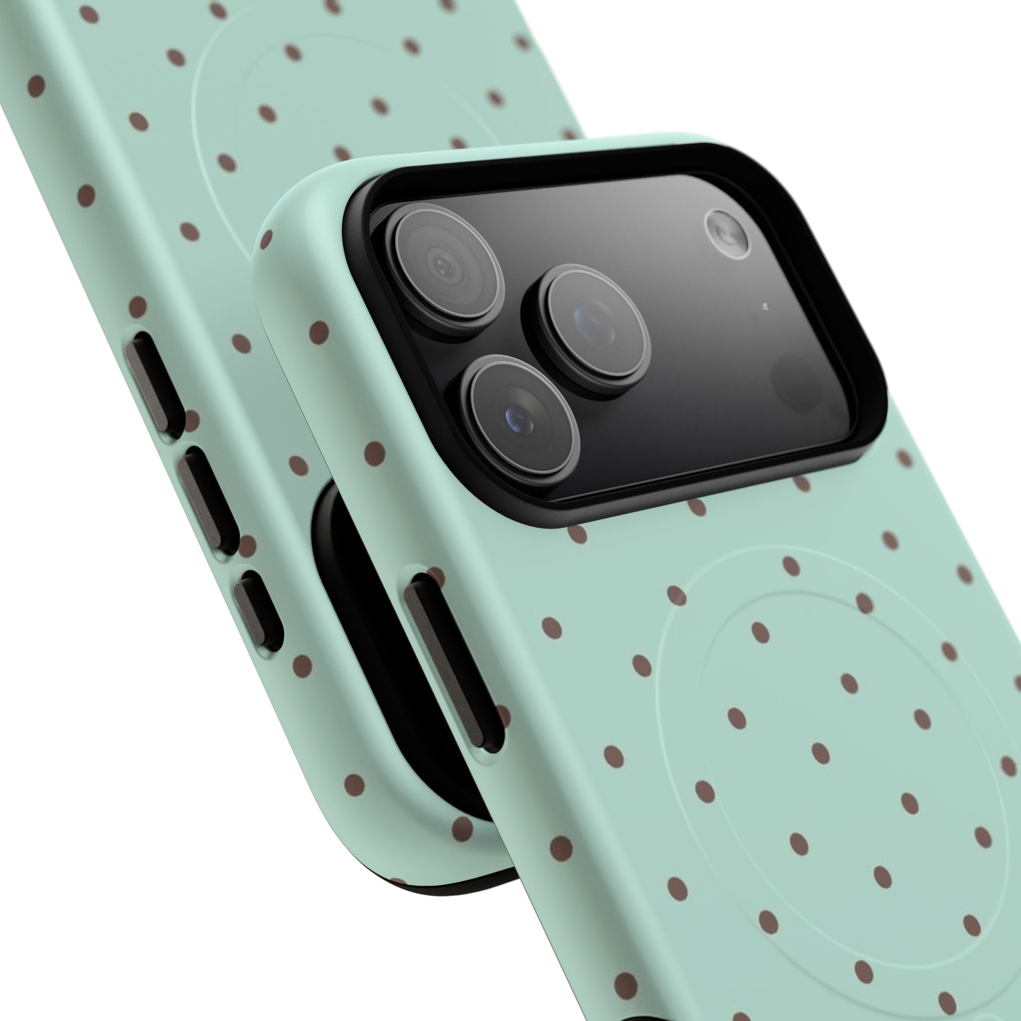 Dot Crush Mint | Magnetic iPhone Case