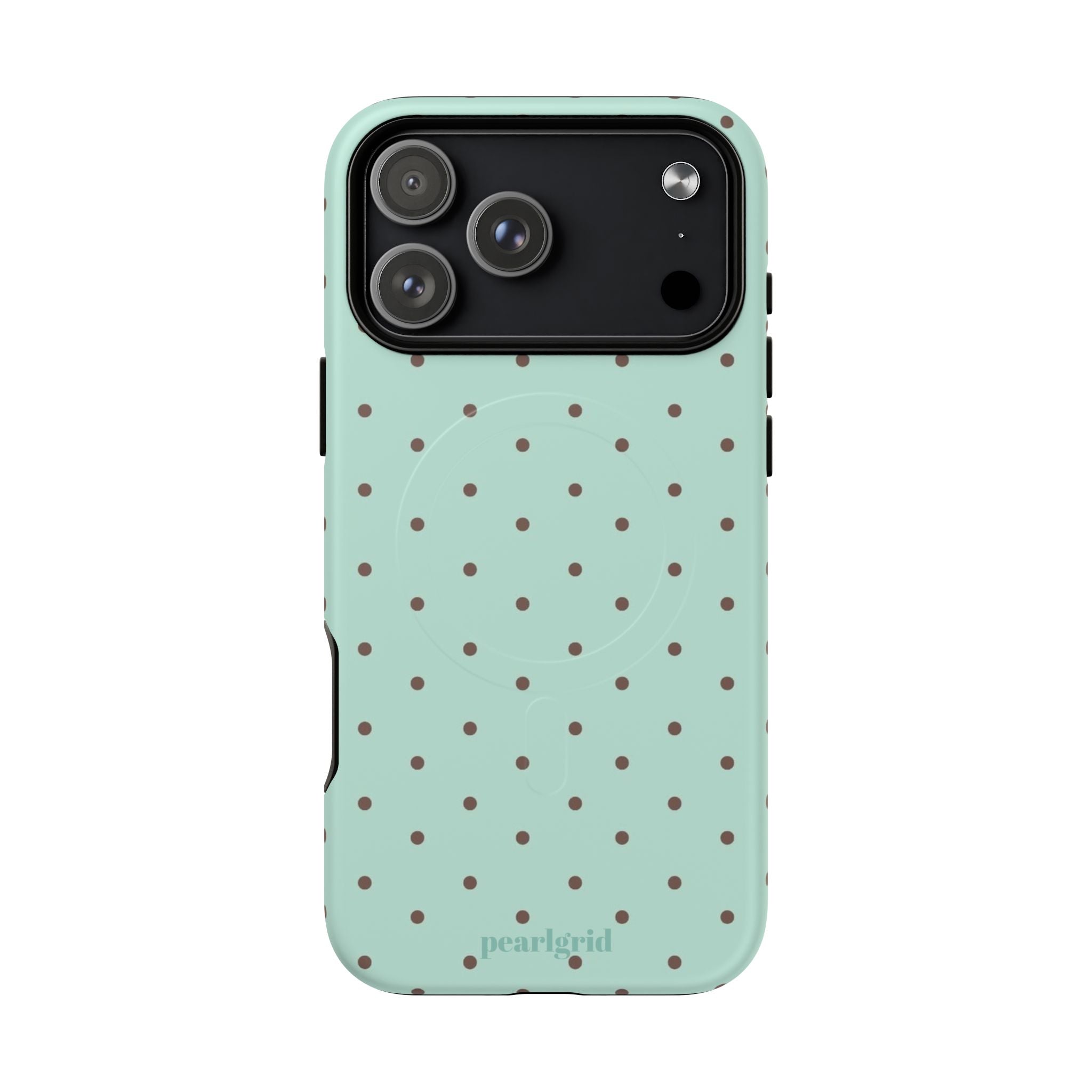 Dot Crush Mint | Magnetic iPhone Case