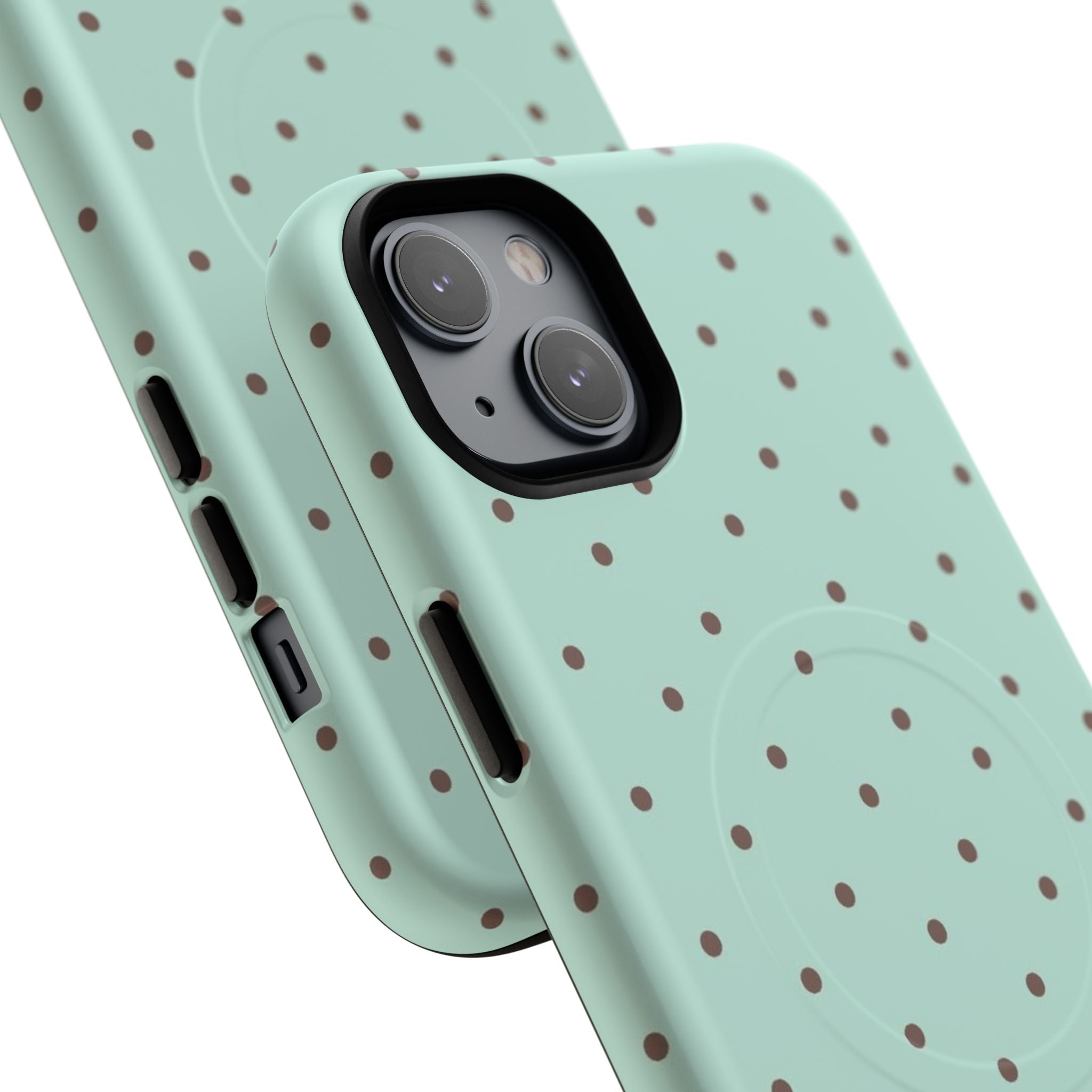 Dot Crush Mint | Magnetic iPhone Case