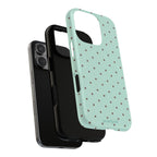 Dot Crush Mint | Magnetic iPhone Case