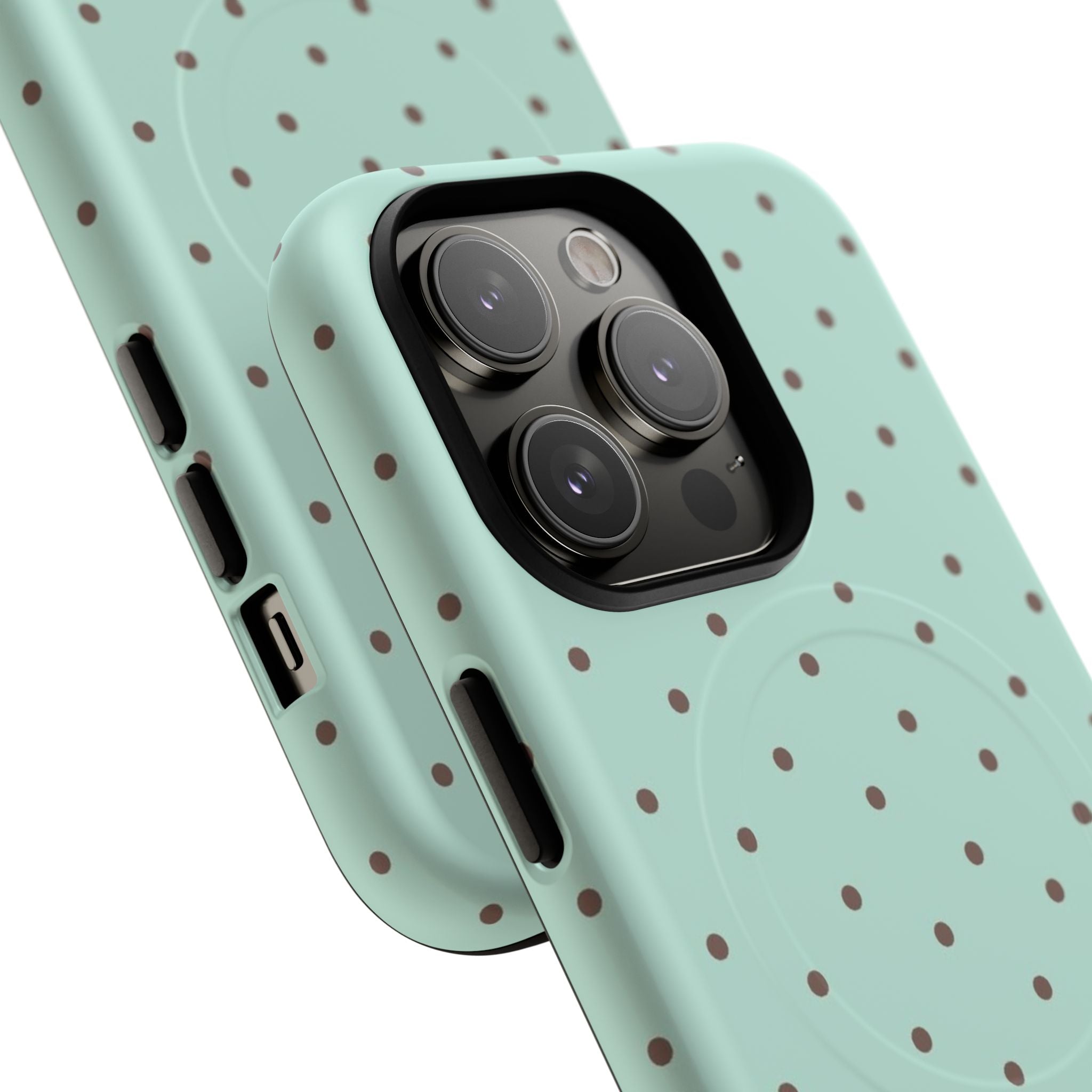 Dot Crush Mint | Magnetic iPhone Case