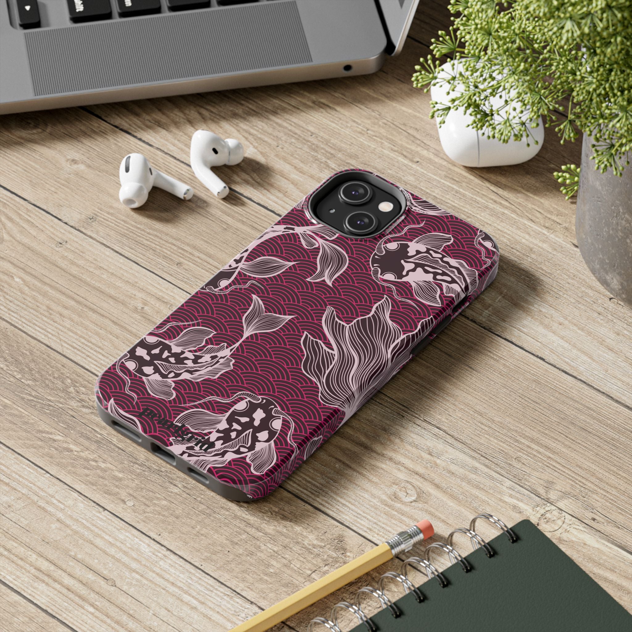 Crimson Current | iPhone Case