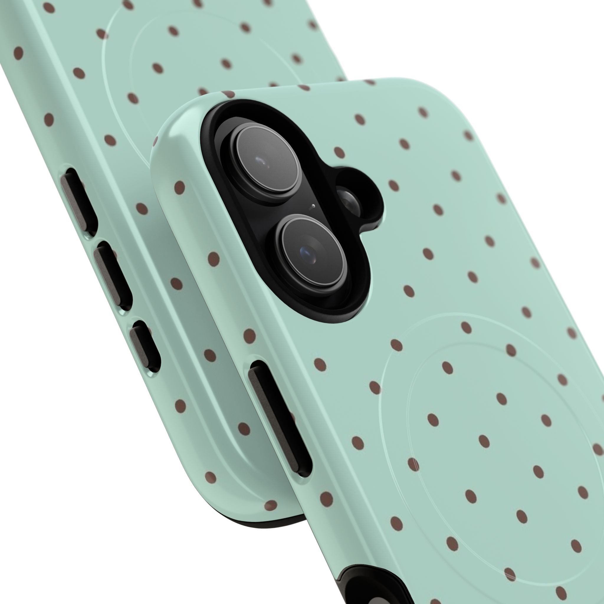 Dot Crush Mint | Magnetic iPhone Case